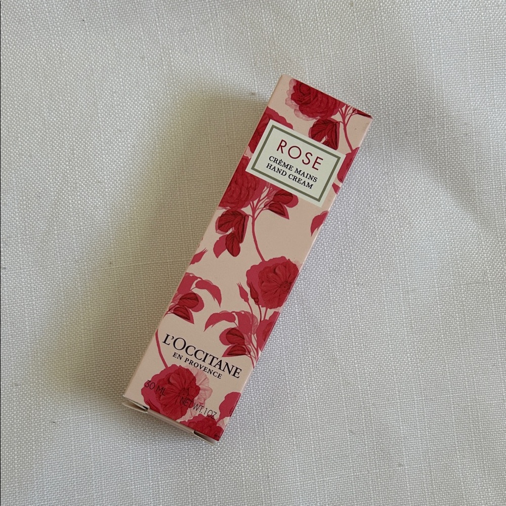 L'OCCITANE Rose Hand Cream in Pink and Red